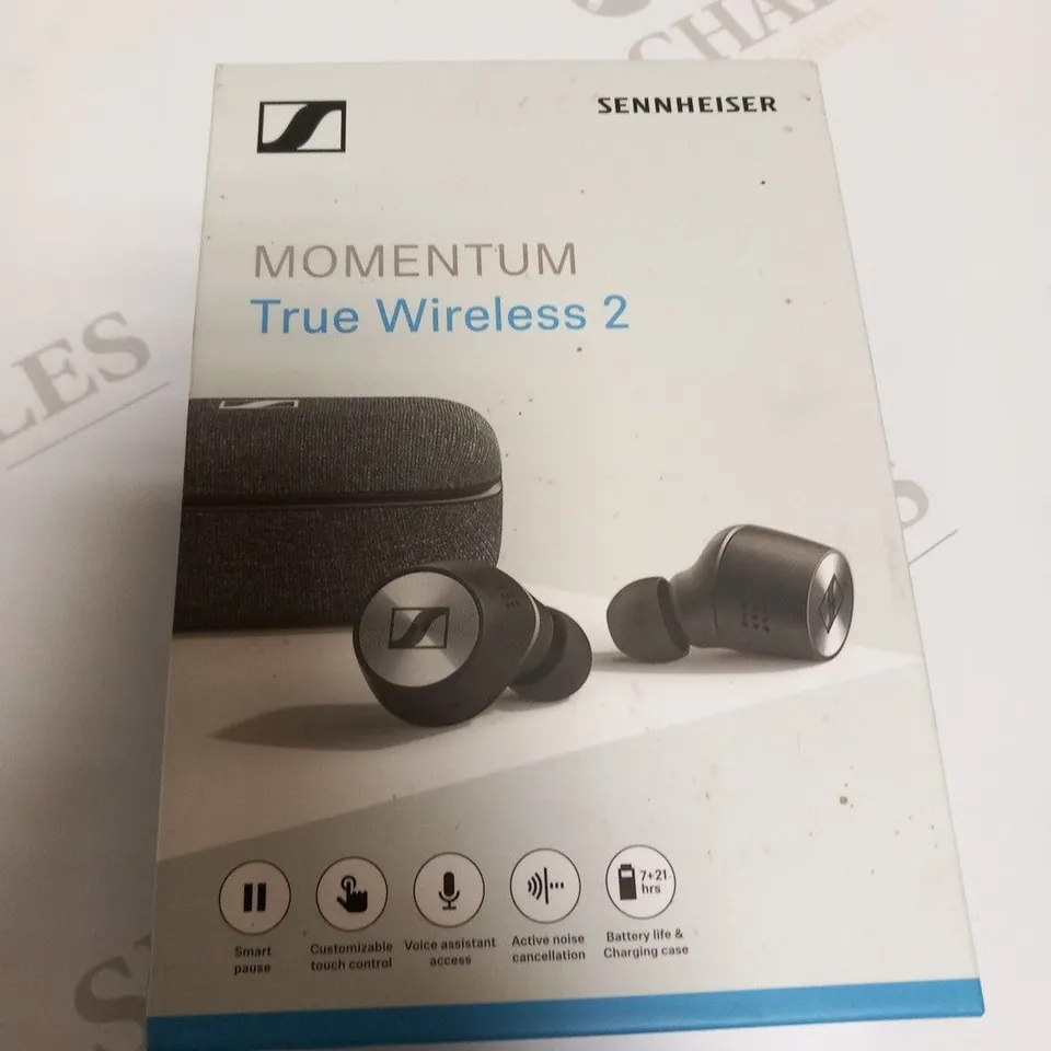 BOXED SENNHEISER MOMENTUM TRUE WIRELESS 2 IN EAR HEADPHONES