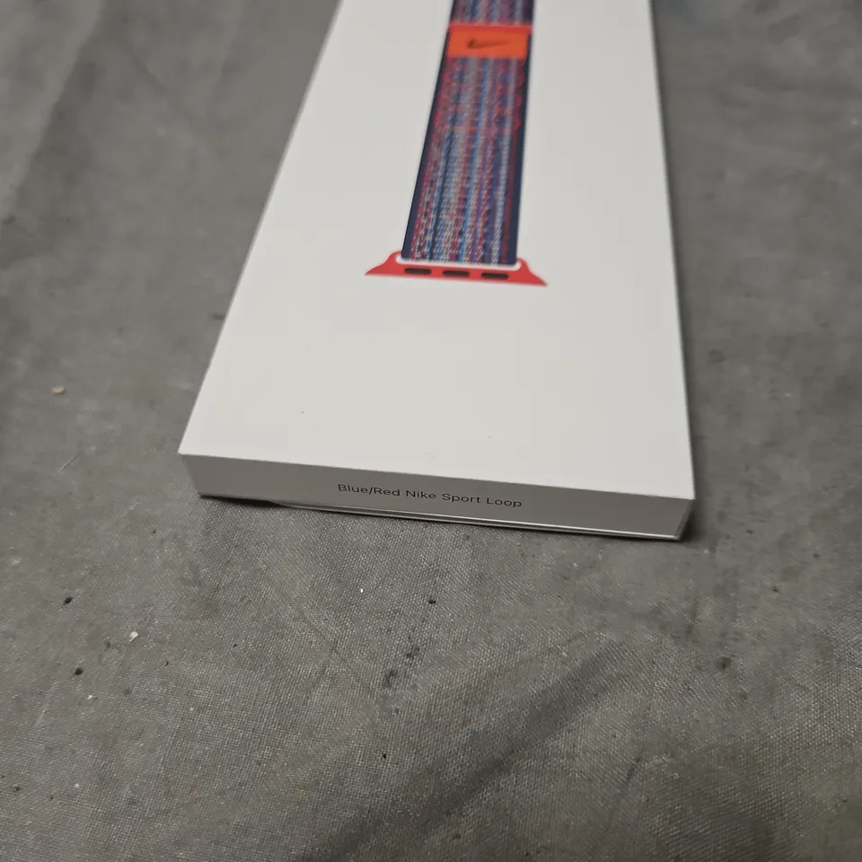 NIKE SPORT LOOP BAND FOR APPLE WATCH 46MM – BLUE/RED