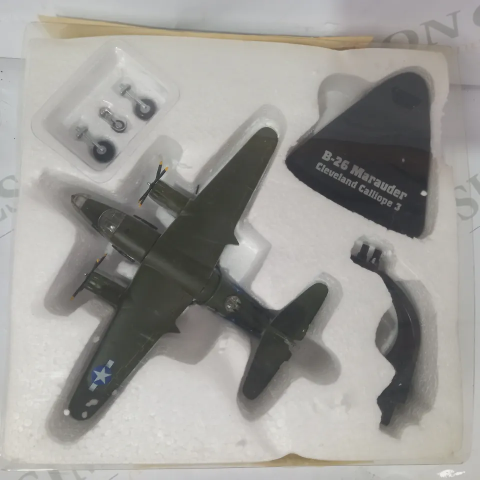 MILITARY GIANTS OF THE SKY SCALE MODEL B-26 MARAUDER CLEVELAND CALLIOPE 3