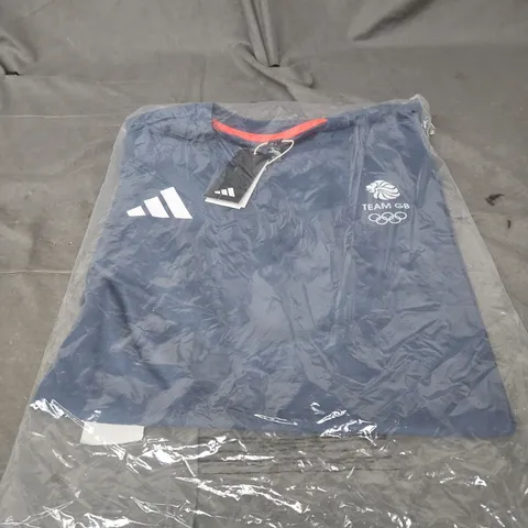 ADIDAS TEAM GB T SHIRT LARGE BAGGED