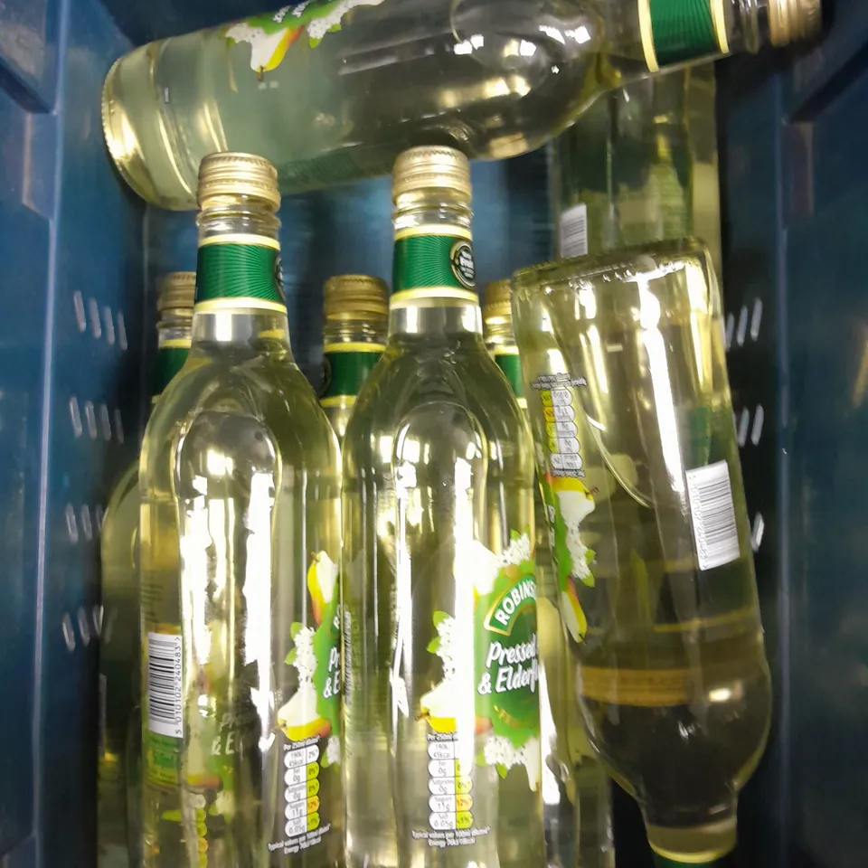 8 X SEALED ROBINSONS PRESSED PEAR & ELDERFLOWER FRUIT CORDIAL - 8 X 500ML - COLLECTION ONLY 