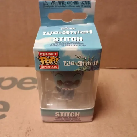 DISNEY LILO & STITCH POCKET POP! KEYCHAIN – STITCH VINYL FIGURE 