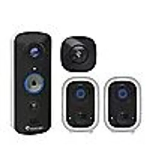 TOUCAN HOME SECURITY SOLUTION W/ V3 VIDEO DOORBELL & 2 S4 SECURITY