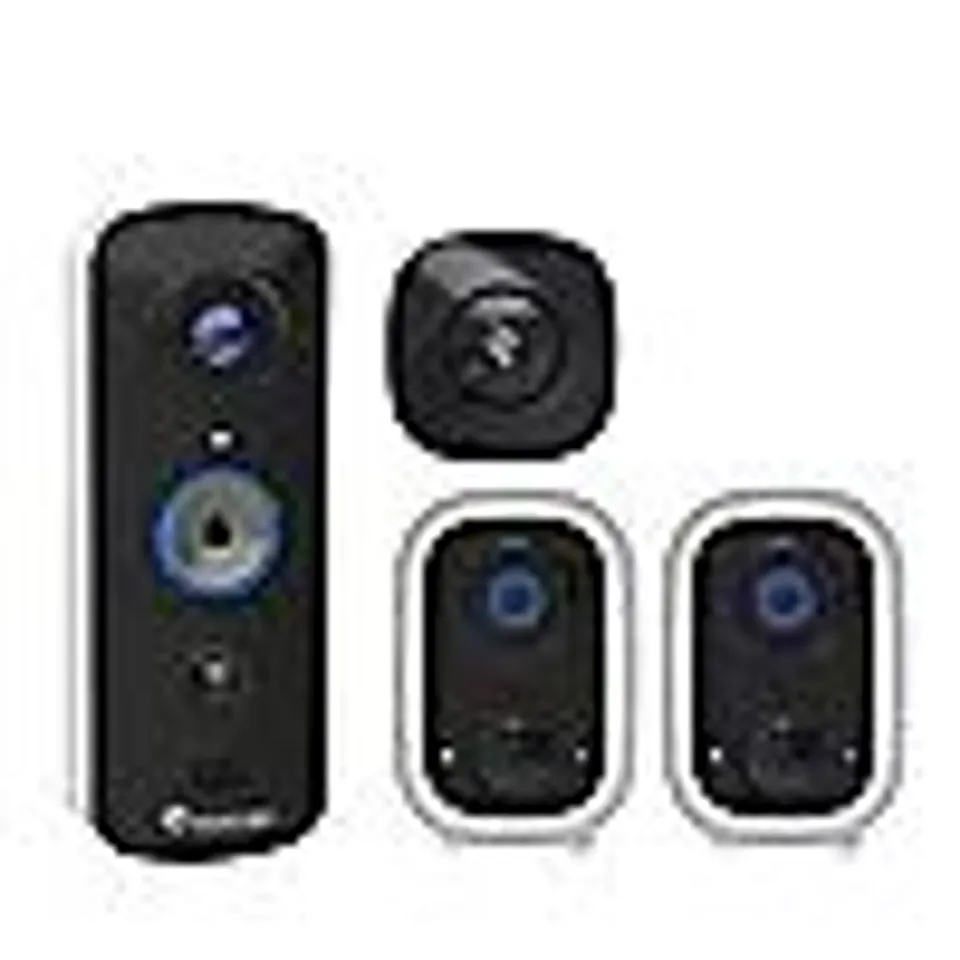 TOUCAN HOME SECURITY SOLUTION W/ V3 VIDEO DOORBELL & 2 S4 SECURITY