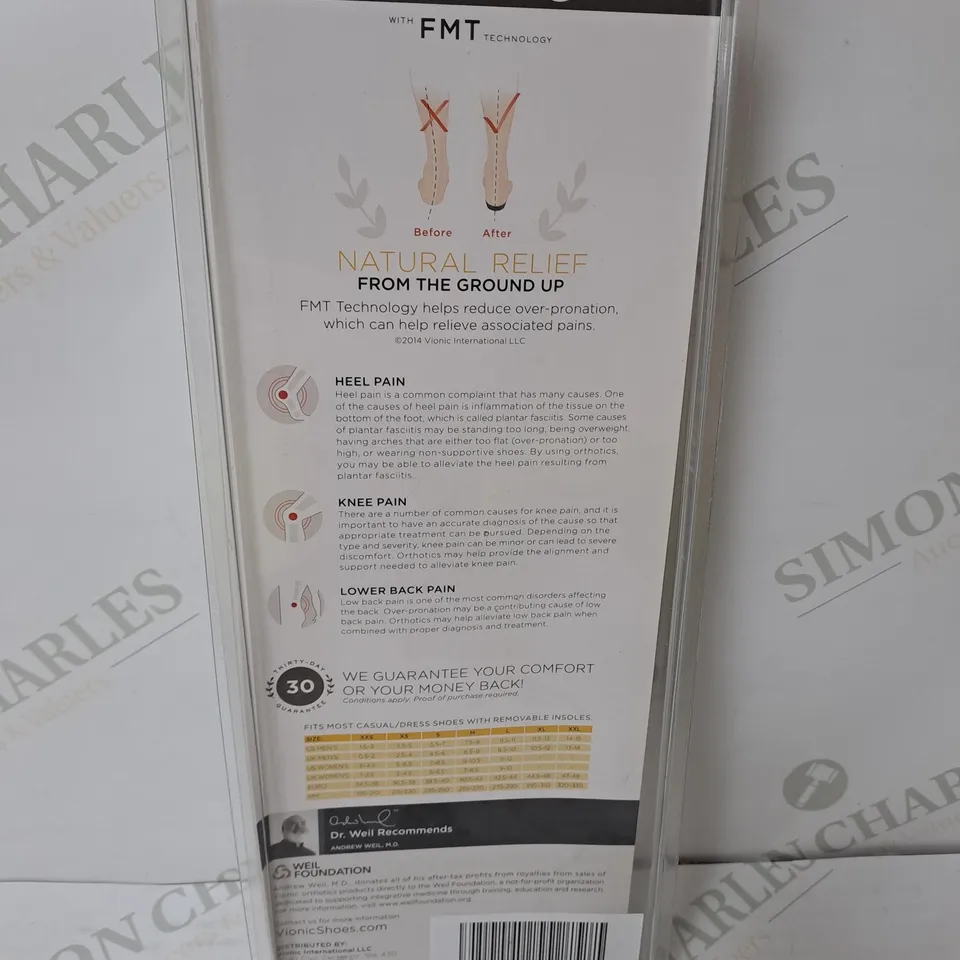VIONIC RELIEF MEDIUM SUPPORT 