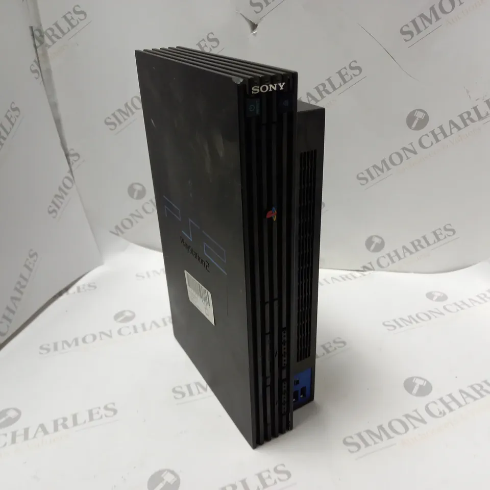 SONY PLAYSTATION 2 IN BLACK