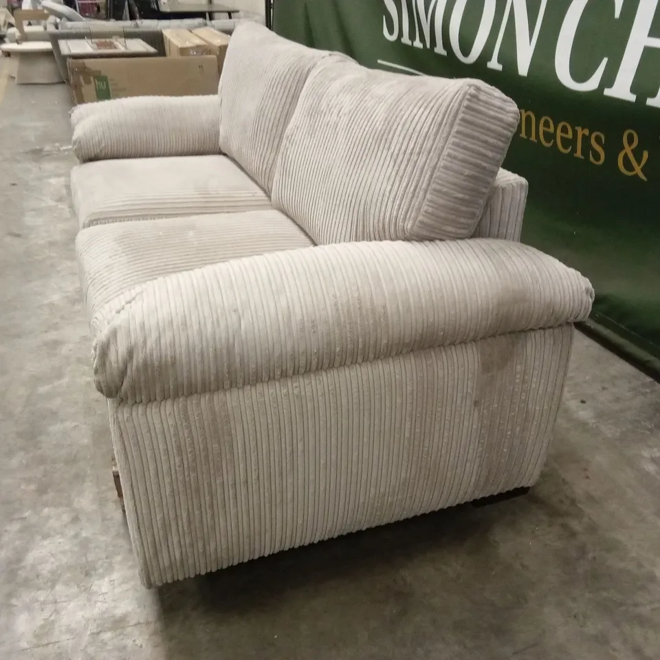 AMALFI STANDARD BACK 3 SEATER FABRIC SOFA RRP £579