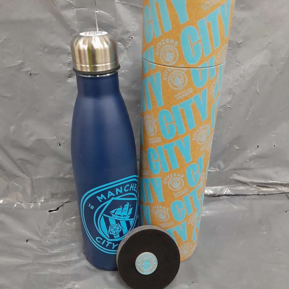 BOXED MANCHESTER CITY WATER BOTTLE 