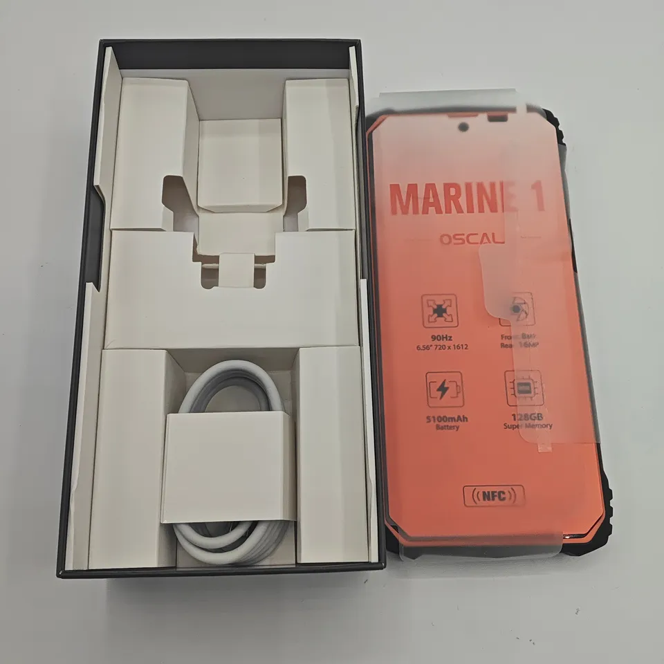 BOXED OSCAL MARINE 1 128GB IN ORANGE