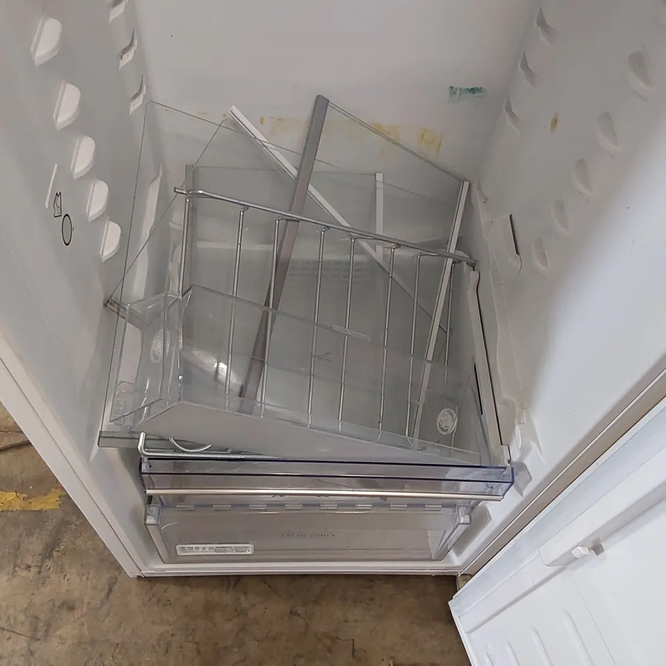 HOTPOINT UPRIGHT FRIDGE IN WHITE 