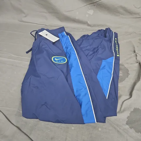 NIKE SWOOSH AIR MENS TRACK PANTS IN BLUE/NAVY SIZE S