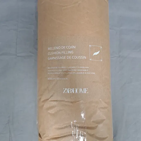 ZARA HOME RELLENO DE COJÍN CUSHION FILLING - 40X60CM