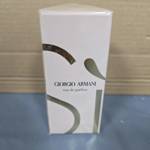 BOXED AND SEALED GIORGIO ARMANI SI EAU DE PARFUM 50ML