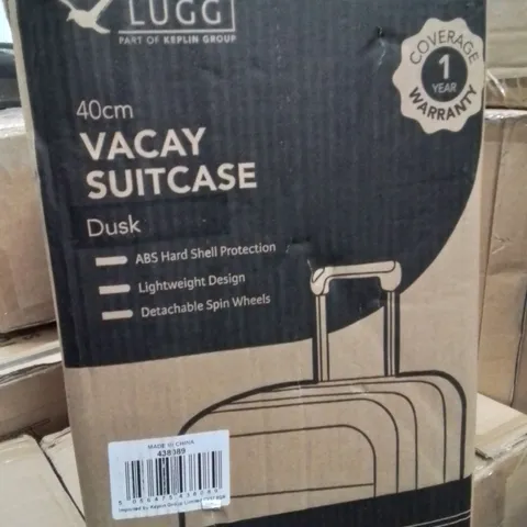 BOXED LUGG 40CM VACAY SUITCASE DUSK