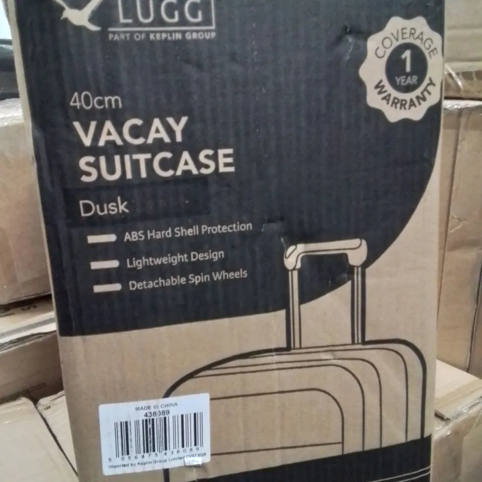 BOXED LUGG 40CM VACAY SUITCASE DUSK