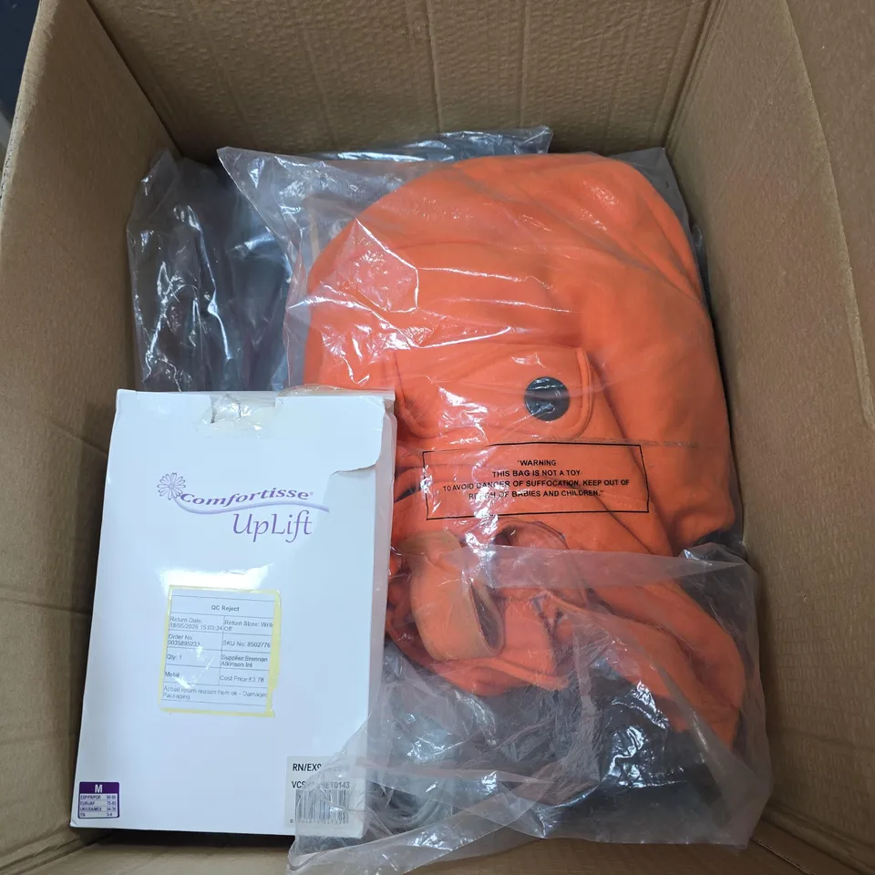 BOX OF APPROXIMATELY 15 ASSORTED ITEMS TO INCLUDE LA MAREY, COMFORTISSE, ESSENTIAL SLEEPWEAR ETC