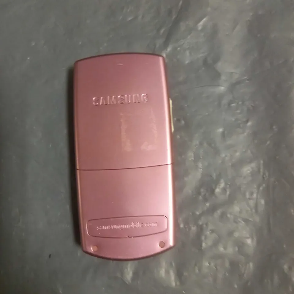 SAMSUNG MOBILE SLIDE PHONE PINK MODEL UNSPECIFIED