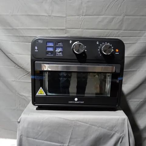 BOXED COOK'S ESSENTIAL 21-LITRE AIRFRYER OVEN IN BLACK