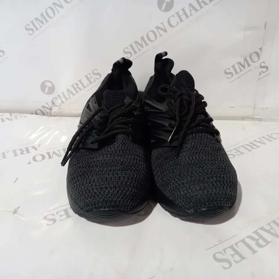 TINGGU BLACK TRAINERS SIZE 36