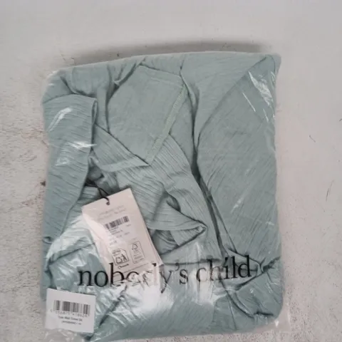 BAGGED NOBODY'S CHILD ZOLA MIDI DRESS IN GREEN SIZE UK 10