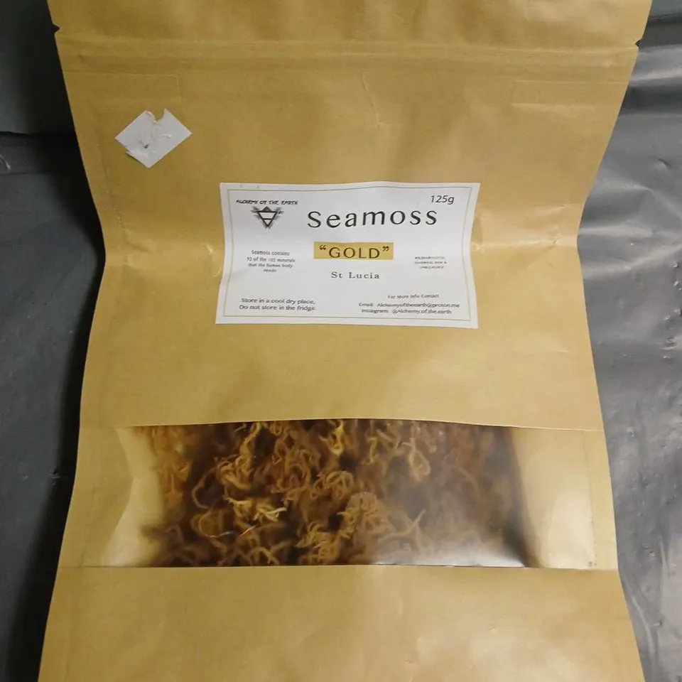 SEAMOSS GOLD ST LUCIA 125G