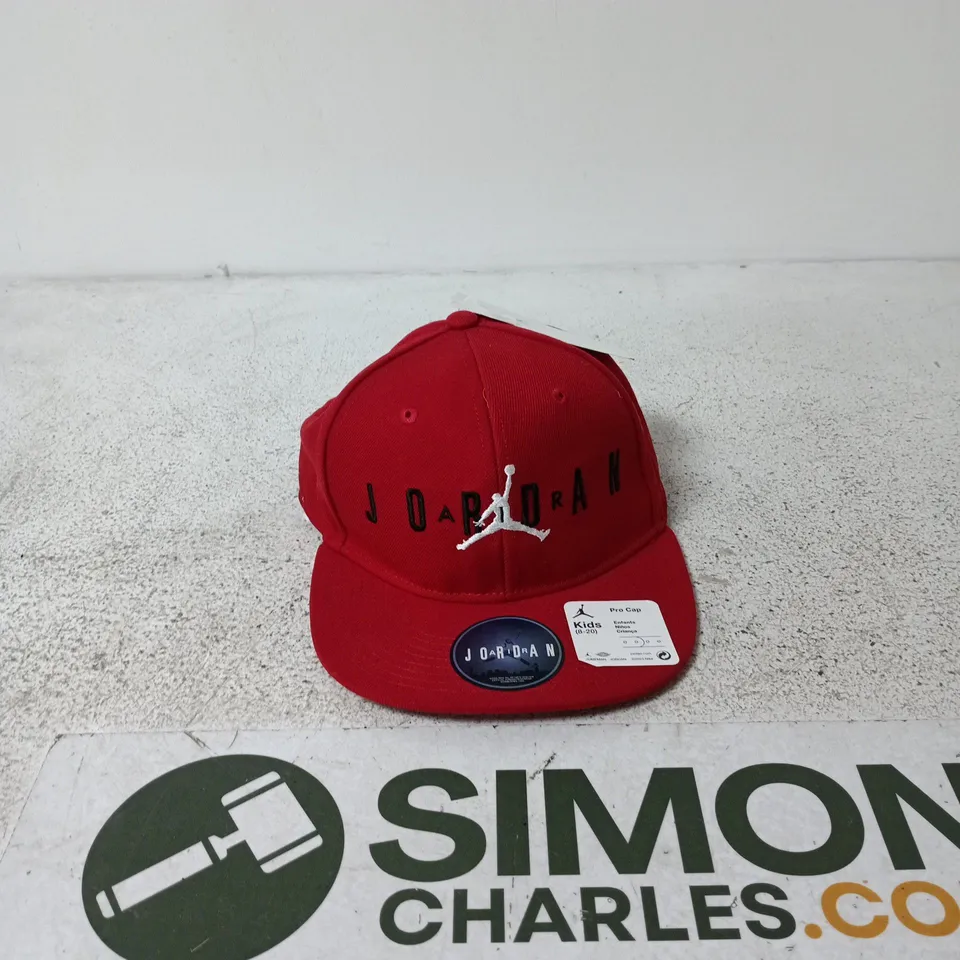 JORDAN RED CAP KIDS PRO CAP