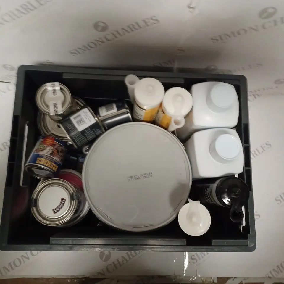 APPROXIMATELY 10 HOUSEHOLD ITEMS TO CONTAIN THE PINK STUFF, AMWAY HOME DISH DROPS, EVER BUILD ROOF AND GUTTER SEALANT ETC 