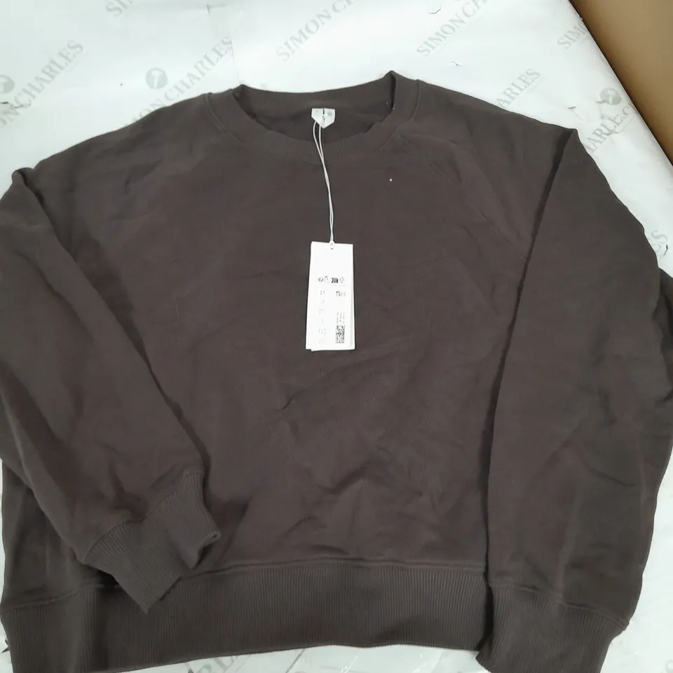 ARTEK BLANK BROWN JUMPER - SMALL
