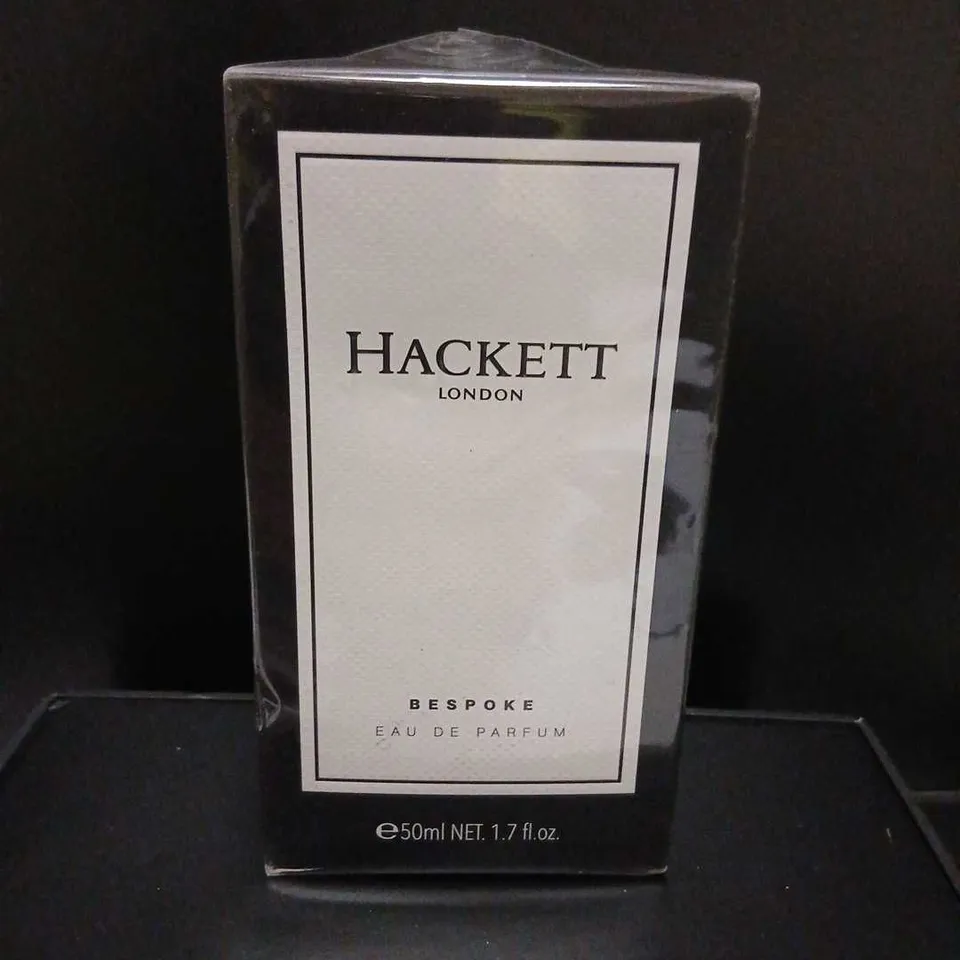 BOXED AND SEALED HACKETT LONDON BESPOKE EAU DE PARFUM 50ML