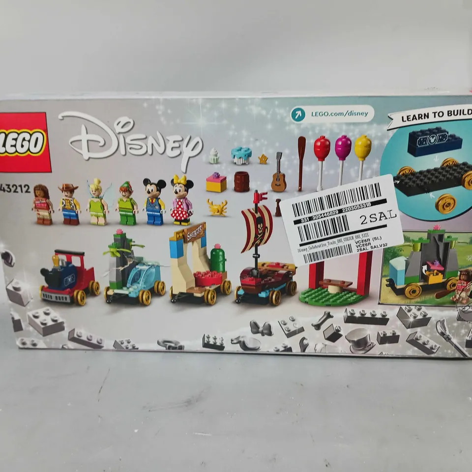 BOXED LEGO DISNEY CELEBRATION TRAIN  RRP £34.99