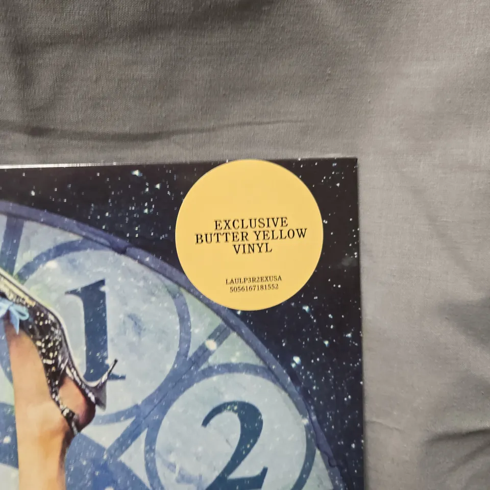 SEALED LAUFEY - A MATTER OF TIME - EXCLUSIVE BUTTER YELLOW VINYL LP