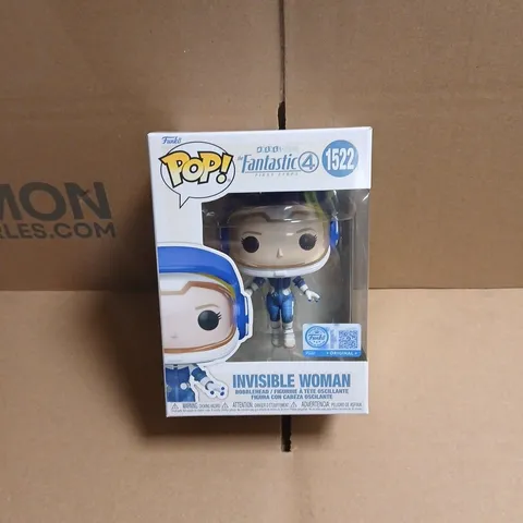FUNKO POP! MARVEL FANTASTIC 4 FIRST STEPS 1522 INVISIBLE WOMAN BOBBLEHEAD