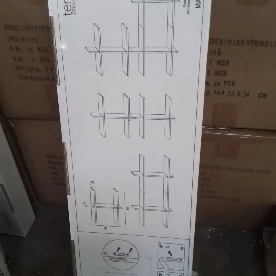 BAGGED TERRANEO SHELVING UNIT