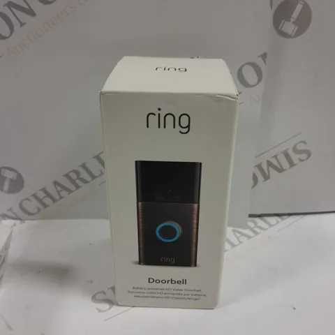 BOXED SEALED RING HD VIDEO DOORBELL 