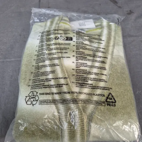 WHITE STUFF SPACE-DYE KNIT JUMPER – UK 12, GREEN/MULTI 