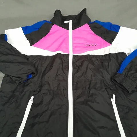 DKNY ZIPPED WATERPROOF JACKET SIZE S