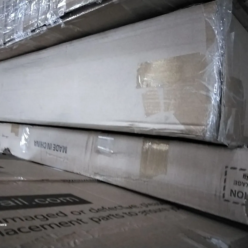 5 ASSORTED BOXED FURNITURE PARTS TO INCLUDE A COMPUTER DESK