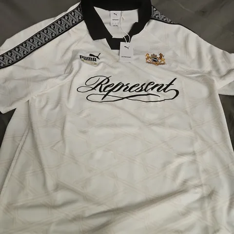 PUMA X REPRESENT KING JERSEY SHOJI FOOTBALL JERSEY – WHITE – LARGE