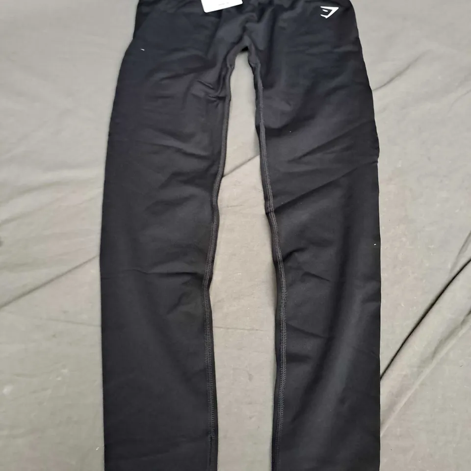 GYMSHARK EVERYDAY SEAMLESS LEGGINGS IN BLACK - SMALLL
