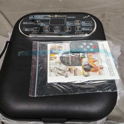 BLISS & BEYOND FOLDABLE FOOT SPA 