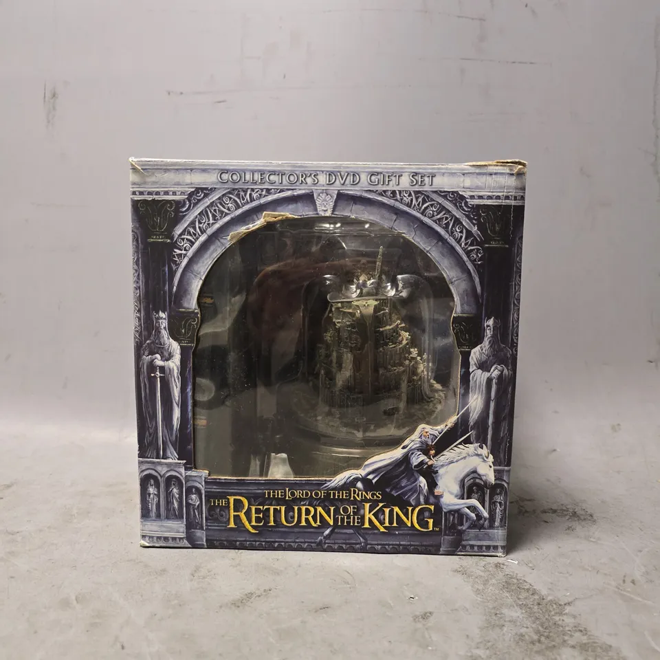 BOXED THE LORD OF THE RINGS THE RETURN OF THE KING COLLECTORS DVD GIFT SET 