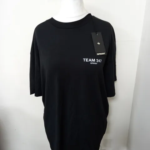 REPRESENT TEAM 247 OVERSIZED T-SHIRT SIZE M