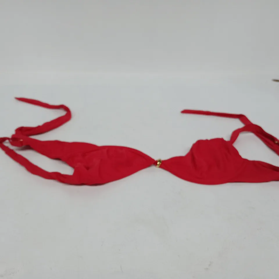 TOCO TULUM TOP / CHILLI DEMI CUP TOP – NEW RED, SIZE L