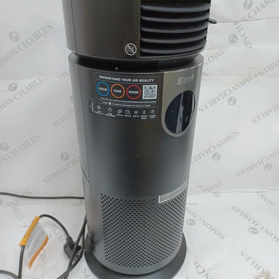 SHARK 3-IN-1 AIR PURIFIER, HEATER & FAN HC450
