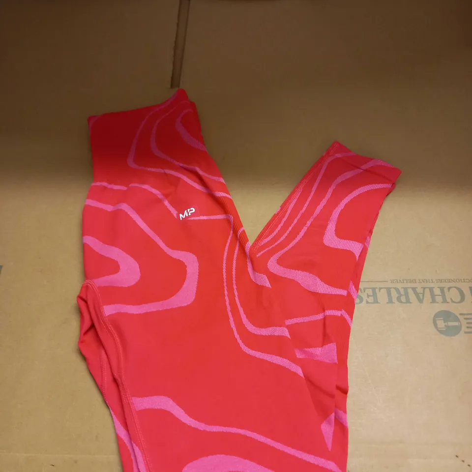 MP WOMENS TEMPO WAVE SEAMLESS LEGGINGS SIZE M