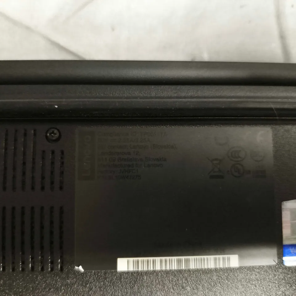 LENOVO THINKPAD LAPTOP – BLACK