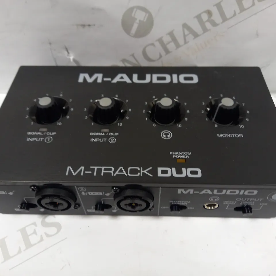 M-AUDIO M-TRACK DUO USB AUDIO INTERFACE