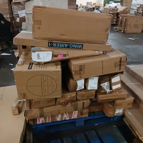 PALLET OF ASSORTED PRODUCTS TO INCLUDE; NEO AIRER, COSMETIC HOLDER AND HEATED THROW BLANKET