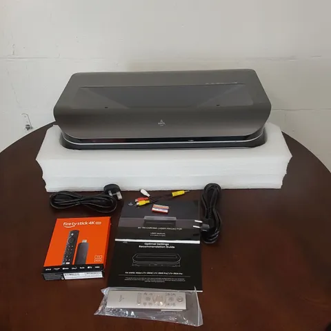BOXED AWOL VISION LTV-2500 4K UHD ULTRA SHORT THROW TRIPLE LASER PROJECTOR WITH DOLBY VISION & ATMOS