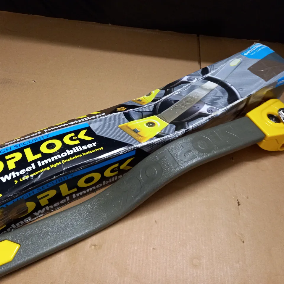 STOPLOCK STEERING WHEEL IMMOBILISER